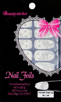3D Nail Csipke matrica BC-08  -08