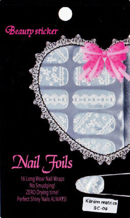 3D Nail Csipke matrica BC-09  -09