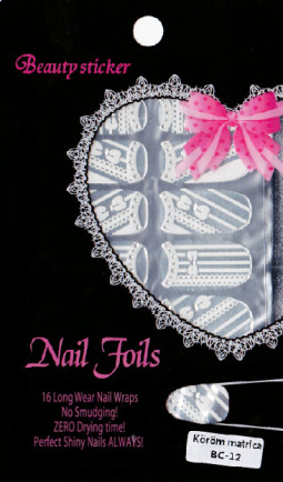 3D Nail Csipke matrica BC-12  -12
