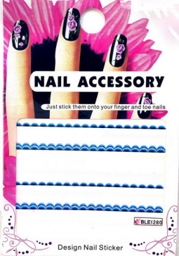 Akril Hatású Matrica,Csipke ,vizes,  BLE1280  280