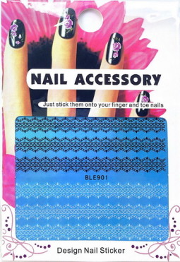 Akril Hatású Matrica,Csipke ,vizes, BLE901  901