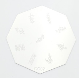 Körömnyomda mintázó korong G07