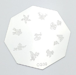 Körömnyomda mintázó korong G39