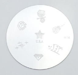 Körömnyomda mintázó korong M14