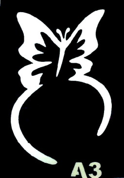 Csill&aacute;m tetov&aacute;l&oacute; sablon 5x8cm TS-A3  -A3