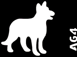 Csill&aacute;m tetov&aacute;l&oacute; sablon 5x8cm TS-A64  A64