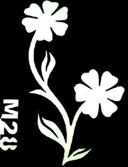 Csill&aacute;m tetov&aacute;l&oacute; sablon 5x8cm TS-M28  M28