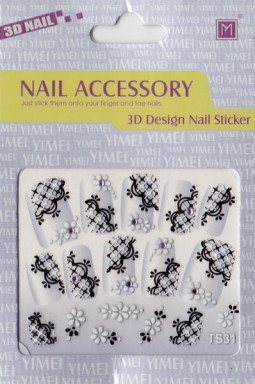 Csipke Köröm Matrica,öntapadós,  TS31  S31