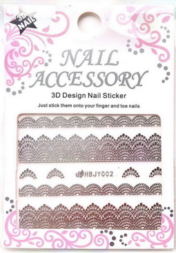 Csipke Köröm Matrica,öntapadós, HBJY002S  02S