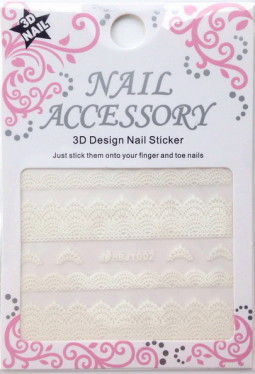 Csipke Köröm Matrica,öntapadós, HBJY002W  02W