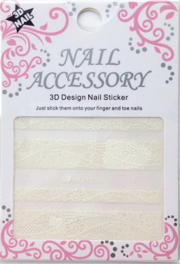 Csipke Köröm Matrica,öntapadós, HBJY006W  06W