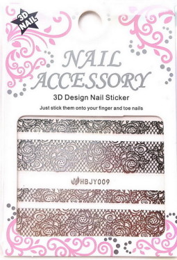 Csipke Köröm Matrica,öntapadós, HBJY009S  09S