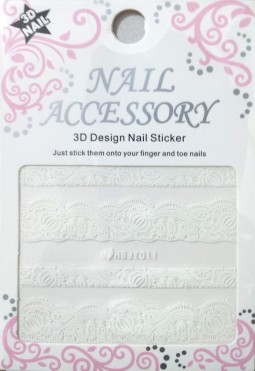 Csipke Köröm Matrica,öntapadós, HBJY011W  11W