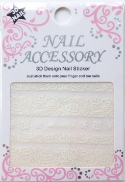 Csipke Köröm Matrica,öntapadós, HBJY014W  14W