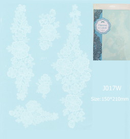 Henna tetov&aacute;l&aacute;s matrica 15cmX21cm J017W  17W