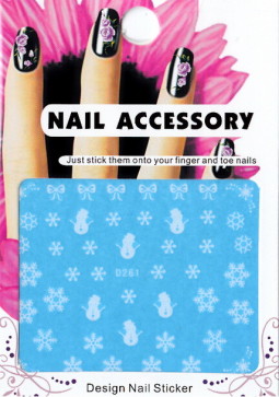 Kar&aacute;csony K&ouml;r&ouml;m  matrica D261  261