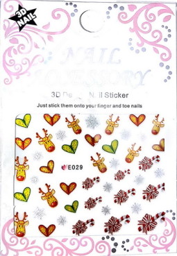 Kar&aacute;csony K&ouml;r&ouml;m  matrica ,&ouml;ntapad&oacute;s, E029  029