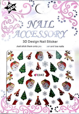 Kar&aacute;csony K&ouml;r&ouml;m  matrica ,&ouml;ntapad&oacute;s,E042  042