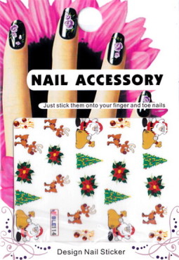 Kar&aacute;csony K&ouml;r&ouml;m  matrica,vizes, BLE114  114