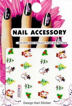 Kar&aacute;csony K&ouml;r&ouml;m  matrica,vizes, BLE1581  581