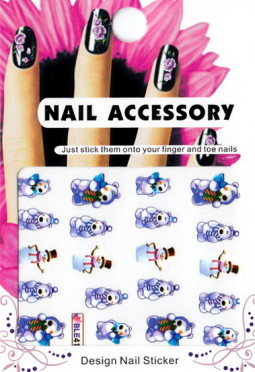 Kar&aacute;csony K&ouml;r&ouml;m  matrica,vizes, BLE417  417