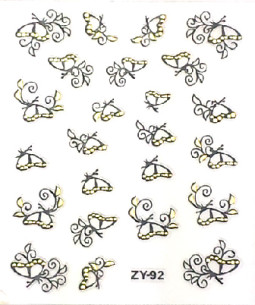 Köröm  matrica ,öntapadós, ZY-92  -92