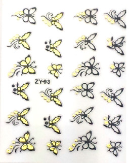 Köröm  matrica ,öntapadós, ZY-93  -93