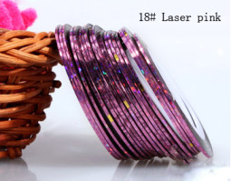 Műk&ouml;r&ouml;m d&iacute;sz&iacute;tő cs&iacute;k 18-Laser pink  018