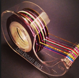 Műköröm díszítő csík tartó  221