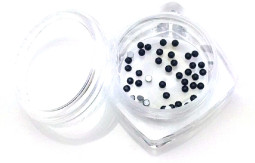 Strasszkő SS5-50db-008 Jet Black  008